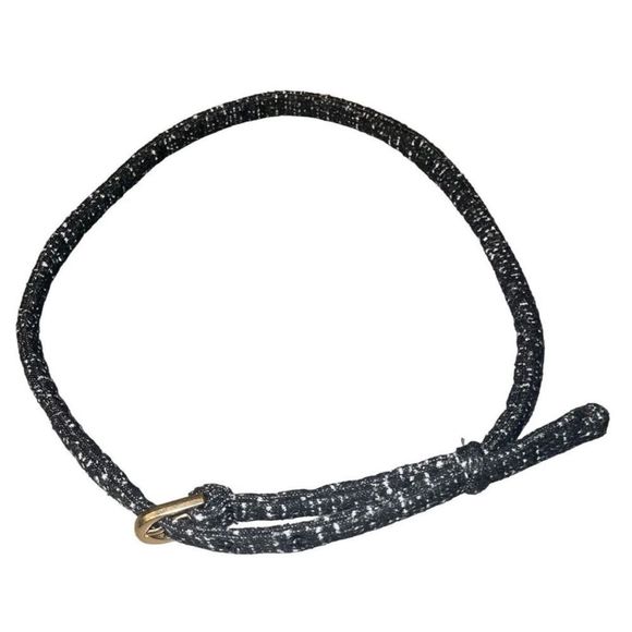 Vintage Boucle Knit Skinny Belt - Bid Now = Discounted Shipping - Picture 10 of 13